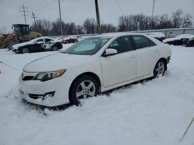 TOYOTA CAMRY L 2014 white sedan 4d gas 4T1BF1FK5EU428163 photo #1