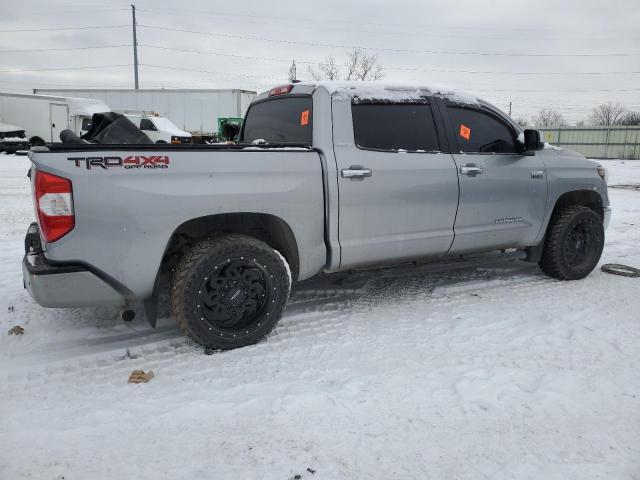 TOYOTA TUNDRA CRE 2020 silver  gas 5TFHY5F11LX906677 photo #4