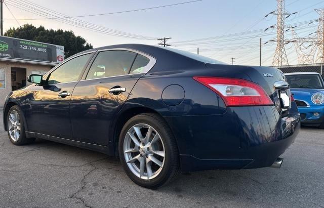 NISSAN MAXIMA S 2010 blue sedan 4d gas 1N4AA5AP1AC875085 photo #4