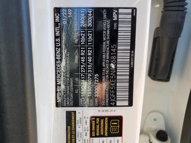 2022 MERCEDES-BENZ GLS 450 4M - 4JGFF5KE5NA668145