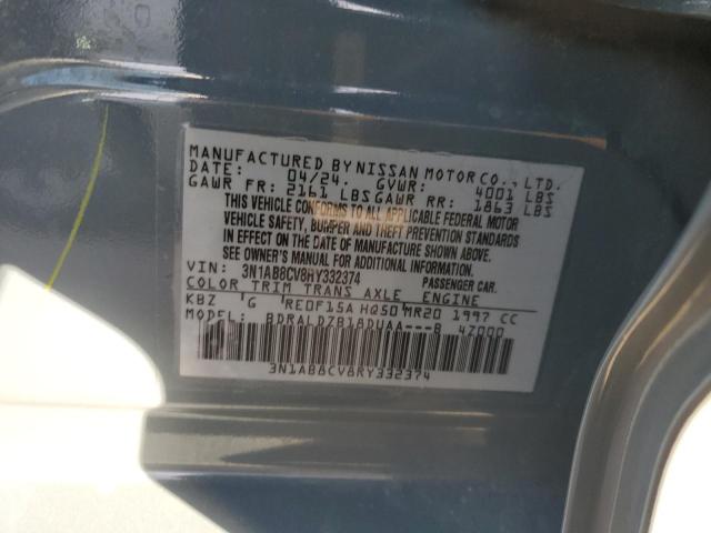 2024 NISSAN SENTRA SV - 3N1AB8CV8RY332374