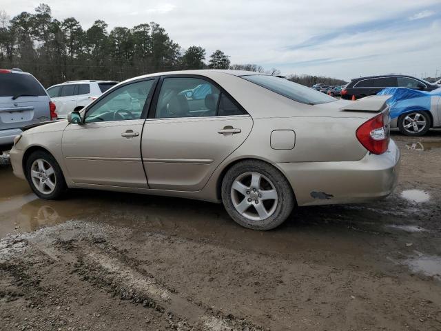 TOYOTA CAMRY LE 2002 tan sedan 4d gas 4T1BF32K82U513270 photo #3