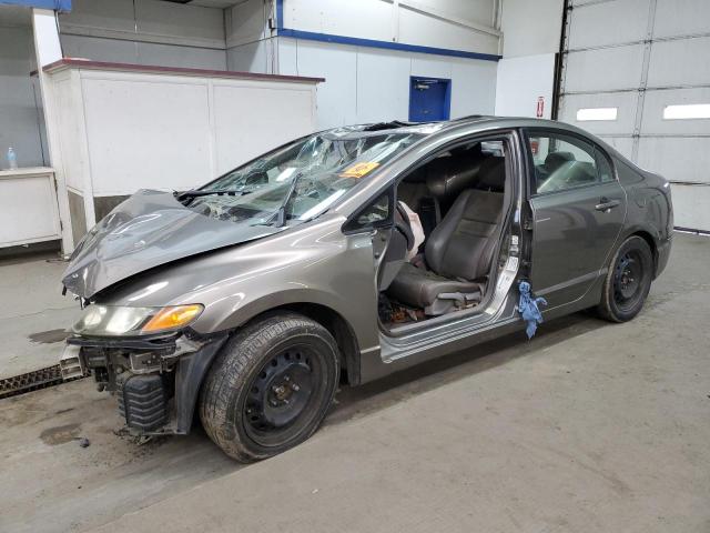 HONDA CIVIC EXL 2008 green  gas 2HGFA16968H316482 photo #1