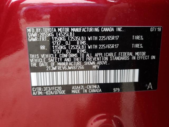 2018 TOYOTA RAV4 ADVEN - 2T3WFREV6JW487266