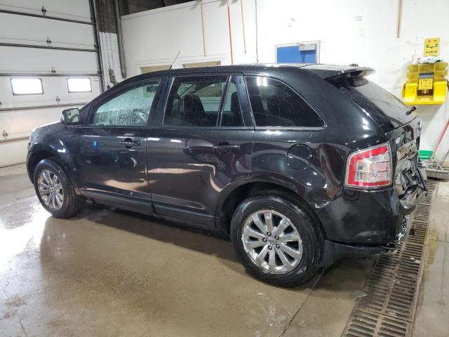 FORD EDGE SEL 2010 black  gas 2FMDK4JC4ABB55769 photo #3