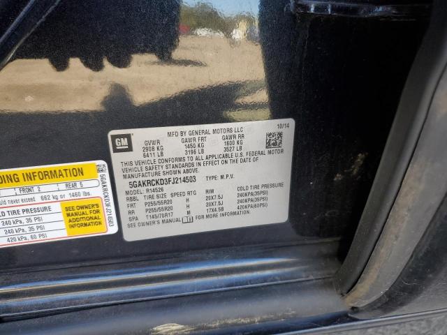 2015 BUICK ENCLAVE - 5GAKRCKD3FJ214503