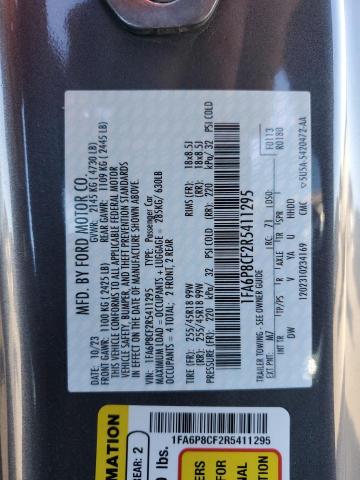 2024 FORD MUSTANG GT - 1FA6P8CF2R5411295