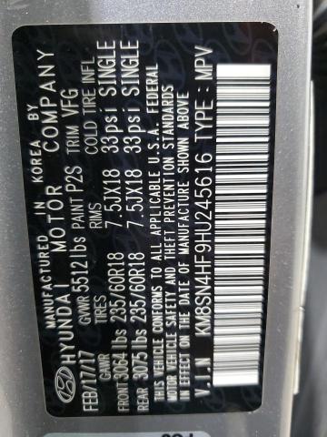 2017 HYUNDAI SANTA FE S - KM8SN4HF9HU245616