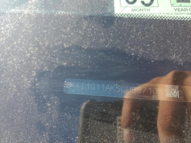 2020 TOYOTA CAMRY SE - 4T1G11AK5LU987107
