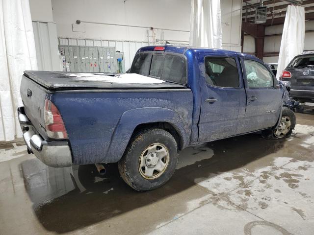 TOYOTA TACOMA DOU 2015 blue  gas 3TMLU4EN9FM197737 photo #4