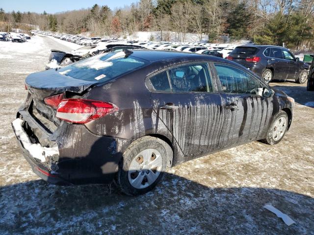 KIA FORTE LX 2017 charcoal  gas 3KPFL4A77HE157581 photo #4