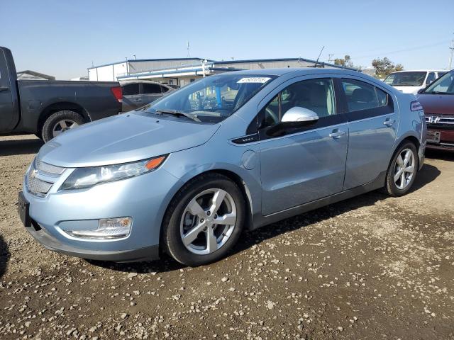 CHEVROLET VOLT 2013 blue  hybrid engine 1G1RE6E45DU117653 photo #1