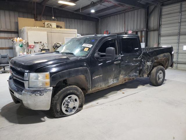 CHEVROLET SILVERADO 2009 black crew pic diesel 1GCHK536X9F176154 photo #1