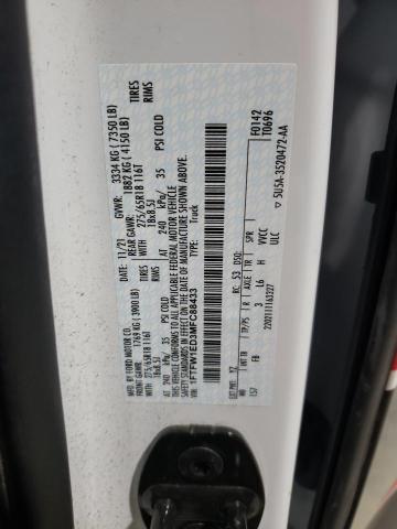 2021 FORD F150 SUPER - 1FTFW1ED3MFC88433