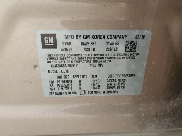 2018 BUICK ENCORE PRE - KL4CJASB9JB675151