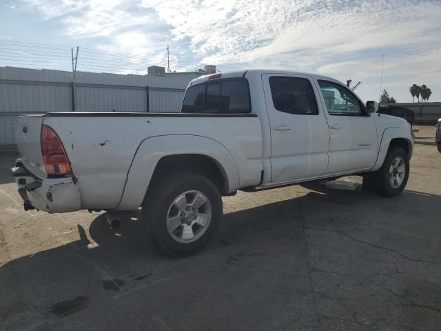 TOYOTA TACOMA DOU 2007 white crew pic gas 5TEMU52NX7Z363928 photo #4