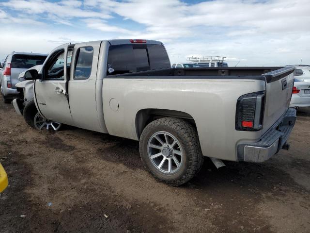 CHEVROLET SILVERADO 2007 silver 4dr ext gas 1GCEK19YX7Z515821 photo #3