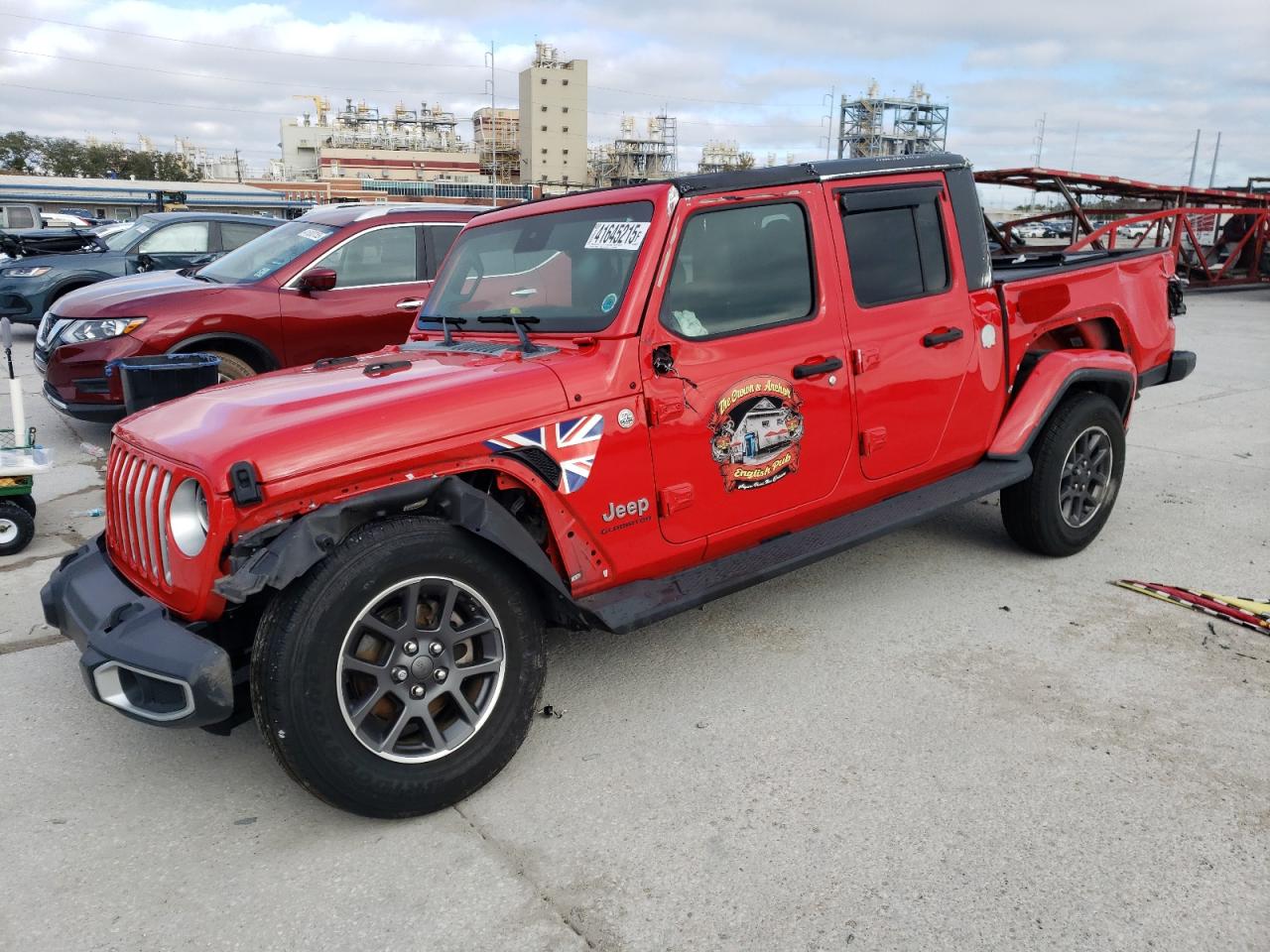  Salvage Jeep Gladiator