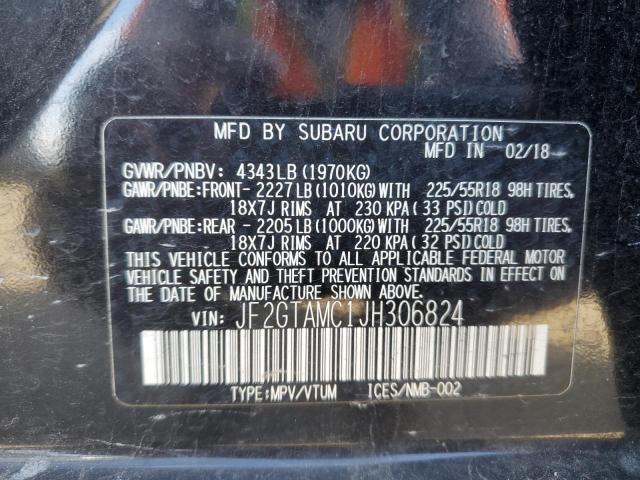 2018 SUBARU CROSSTREK - JF2GTAMC1JH306824