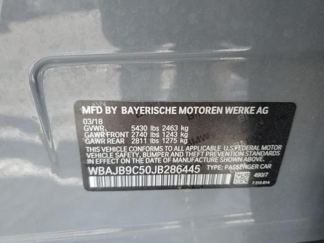 2018 BMW M550XI WBAJB9C50JB286445