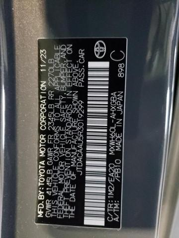 2024 TOYOTA PRIUS LE - JTDACAAU5R3019299
