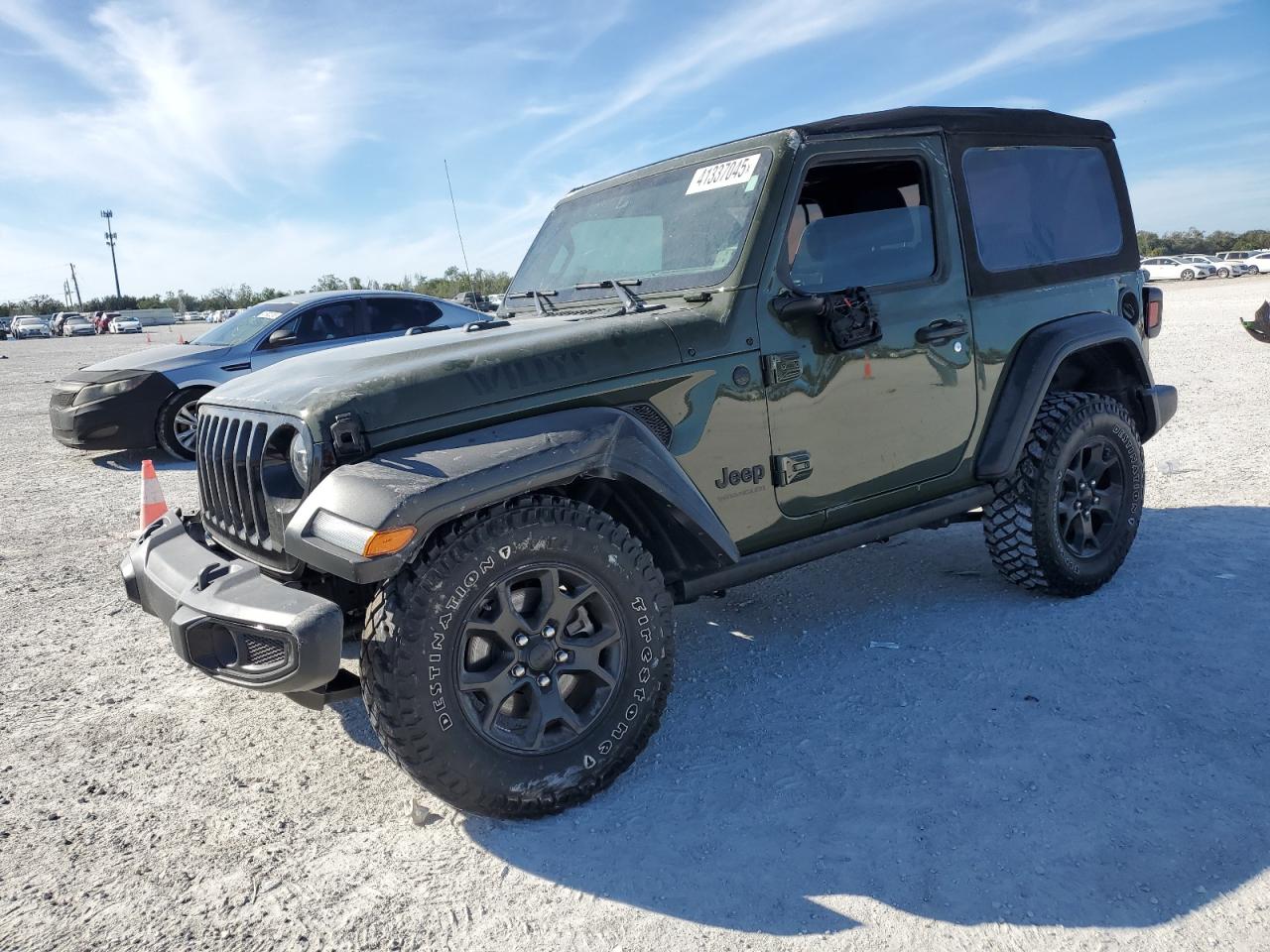  Salvage Jeep Wrangler