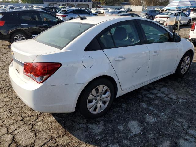 CHEVROLET CRUZE LS 2014 white sedan 4d gas 1G1PA5SGXE7378031 photo #4