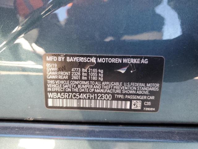 2019 BMW 330XI - WBA5R7C54KFH12300