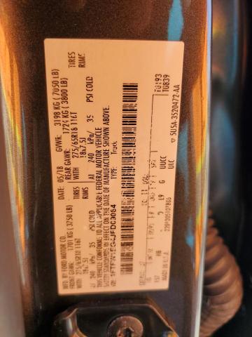 2018 FORD F150 SUPER 1FTFW1EG4JFD09084