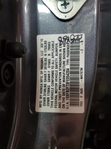 2015 HONDA CIVIC SE - 19XFB2F73FE054204
