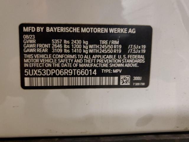 2024 BMW X3 XDRIVE3 - 5UX53DP06R9T66014