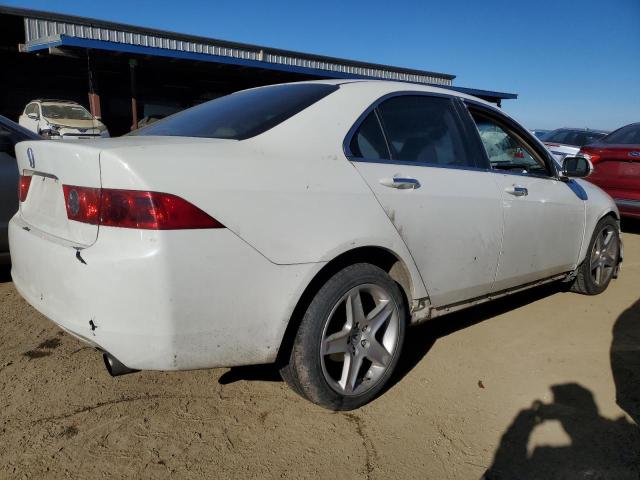 ACURA TSX 2004 white sedan 4d gas JH4CL969X4C016630 photo #4