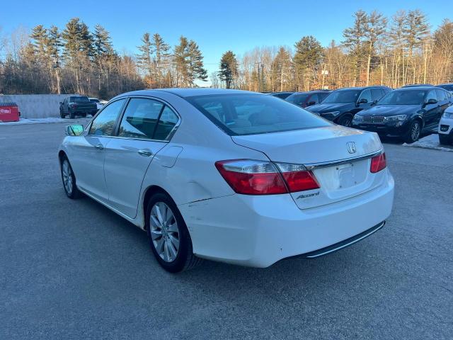 HONDA ACCORD EX 2013 white sedan 4d gas 1HGCR2F77DA232356 photo #4