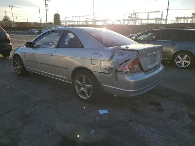 HONDA CIVIC EX 2002 gray  gas 1HGEM22042L007653 photo #3