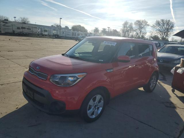 KIA SOUL 2019 red  gas KNDJN2A24K7665964 photo #1