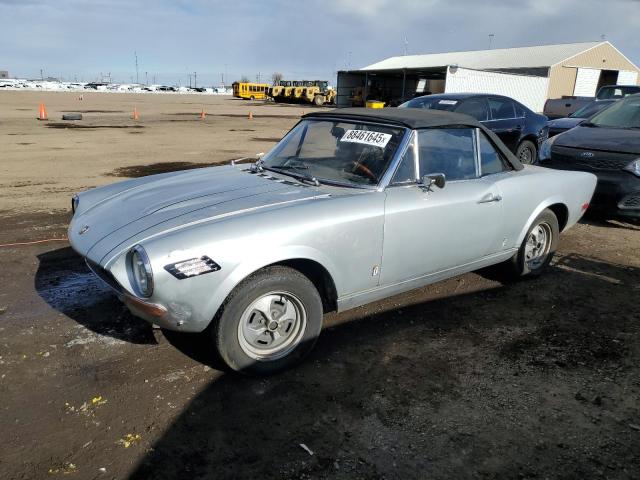 FIAT SPIDER 124 1974 silver   124CS10083513 photo #1