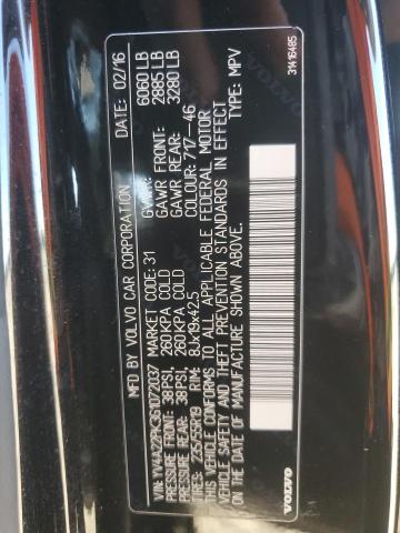 2016 VOLVO XC90 T6 - YV4A22PK3G1072037