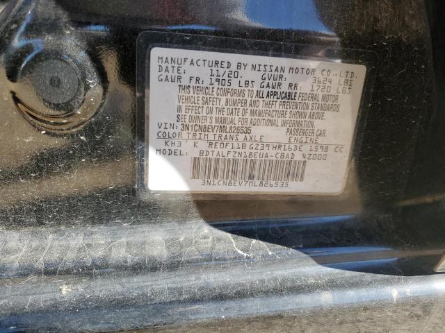 2021 NISSAN VERSA SV - 3N1CN8EV7ML826535