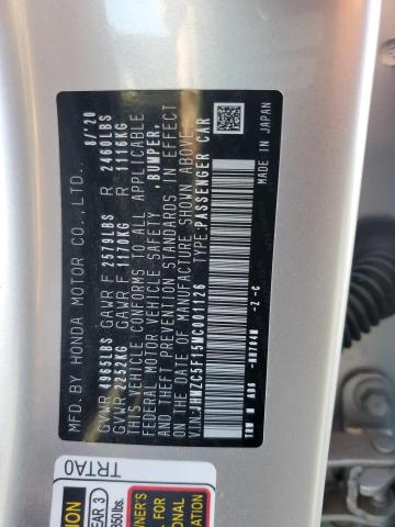 2021 HONDA CLARITY JHMZC5F15MC001126