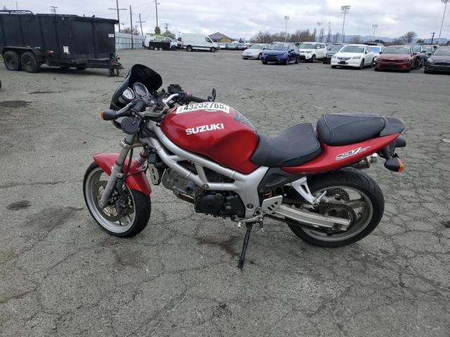 SUZUKI SV650 S 2001 red  gas JS1VP52A712102299 photo #4