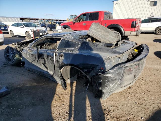 CHEVROLET CORVETTE S 2017 black  gas 1G1YK2D77H5113838 photo #3