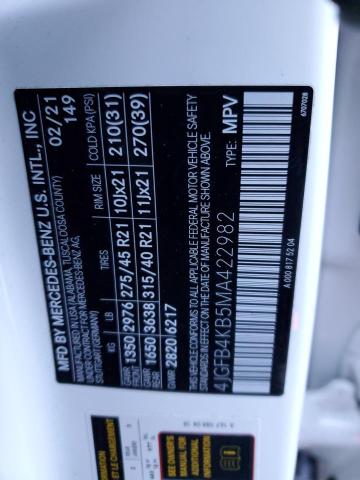 2021 MERCEDES-BENZ GLE 350 4M - 4JGFB4KB5MA422982