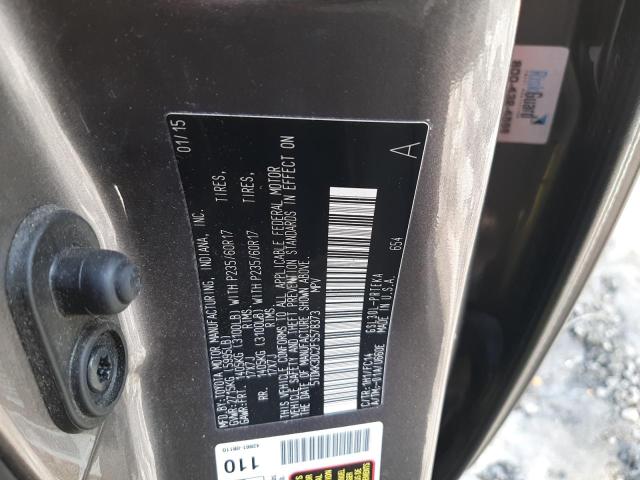 2015 TOYOTA SIENNA LE - 5TDKK3DC2FS578373