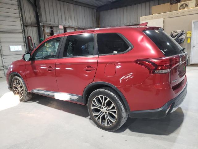 MITSUBISHI OUTLANDER 2018 red  gas JA4AD3A39JZ054987 photo #3