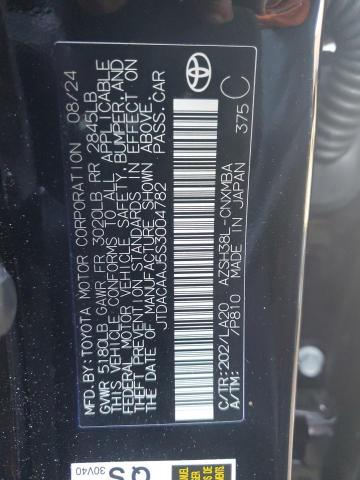 2025 TOYOTA CROWN SIGN - JTDACAAJ5S3004782