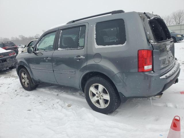 HONDA PILOT EXLN 2011 gray  gas 5FNYF4H77BB060243 photo #3