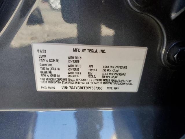 2023 TESLA MODEL Y - 7SAYGDEE9PF667366