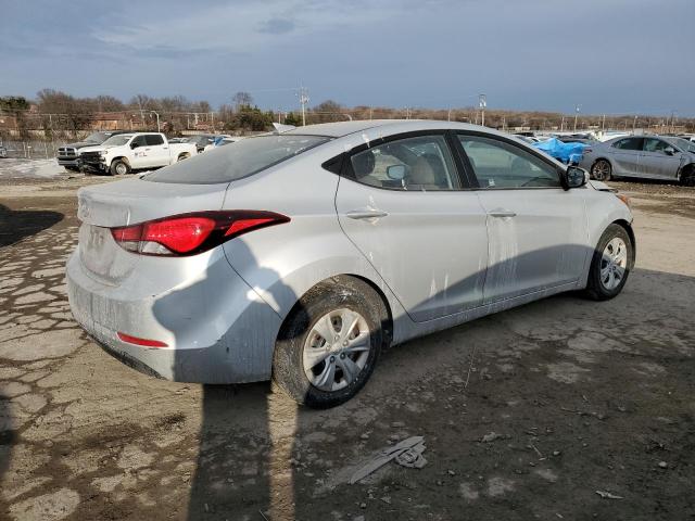 HYUNDAI ELANTRA SE 2016 silver  gas 5NPDH4AE9GH783120 photo #4