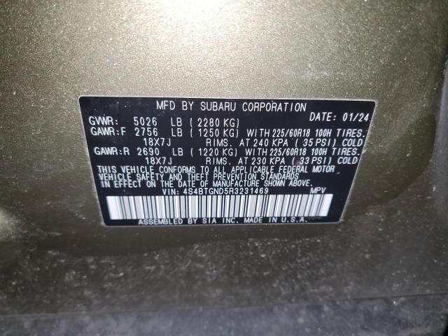 2024 SUBARU OUTBACK LI - 4S4BTGND5R3231469