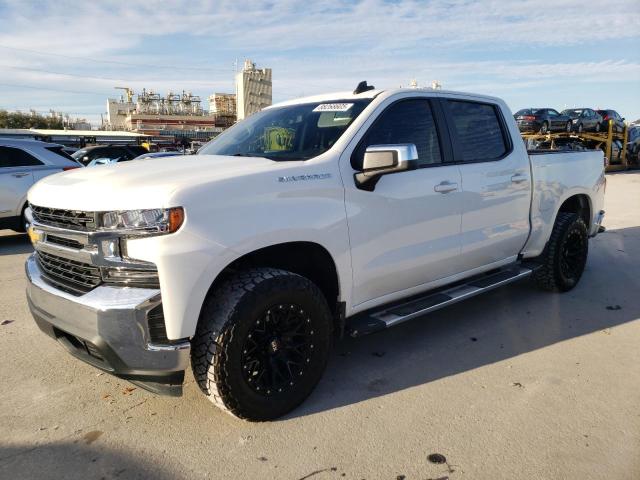 CHEVROLET SILVERADO 2021 white  gas 1GCPWCED8MZ223799 photo #1